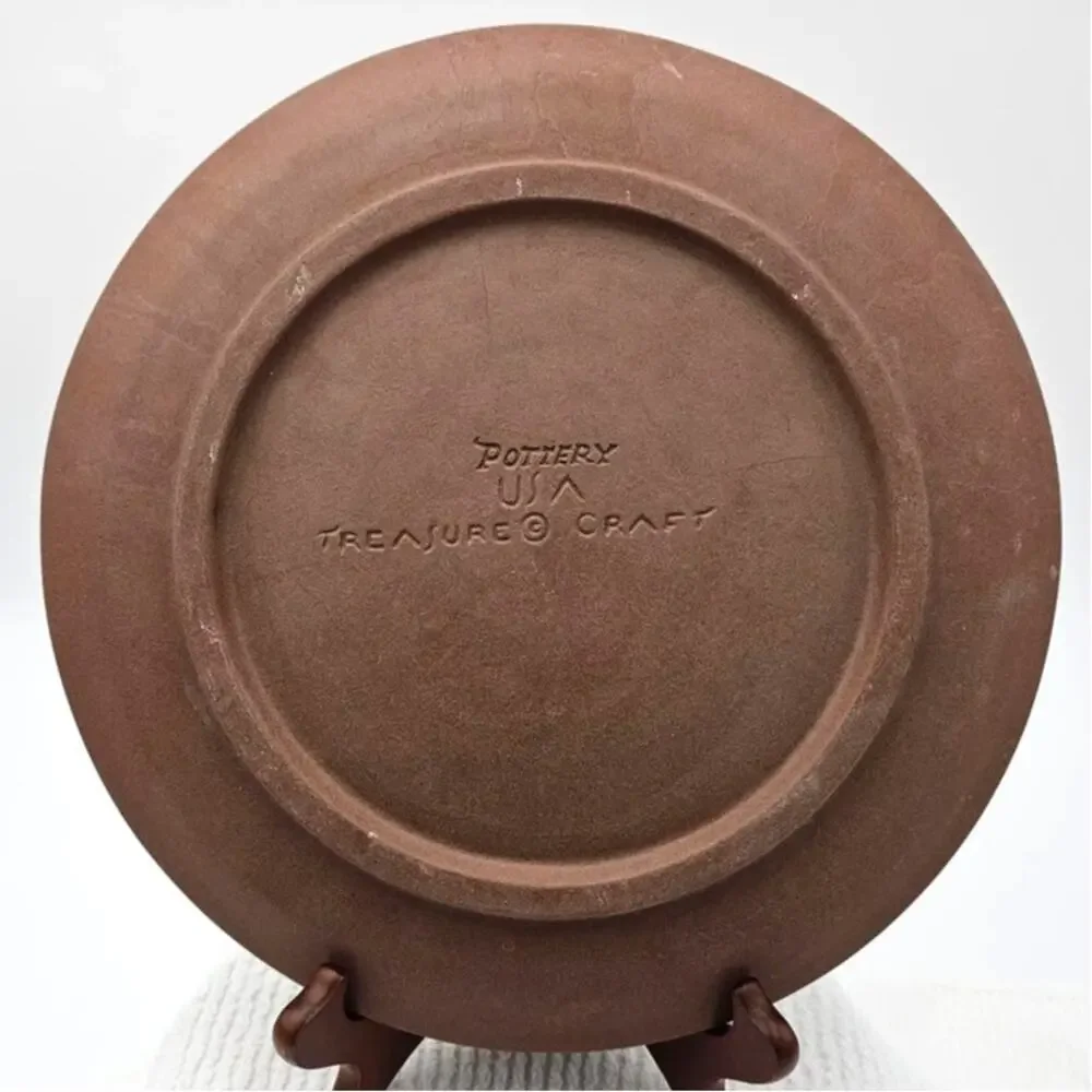 MCM Treasure Craft California Pottery Heavy Plate or Platter Rare